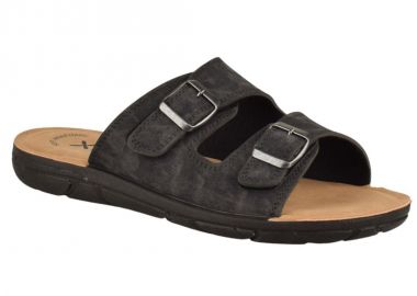 Παντόφλες ανδρικές | Ανατομικές | Tiglio | 554863 | Μαύρο - Tiglio - 